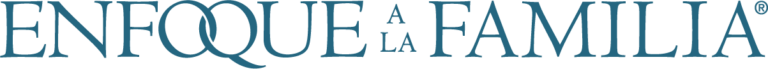 Logo Azul Largo de Enfoque a la Familia