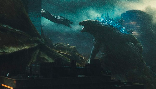 Godzilla contra un dragon