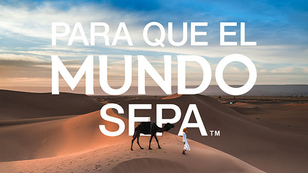 Miniatura del curso para que el mundo sepa donde hay un hombre caminando en el desierto junto a un camello