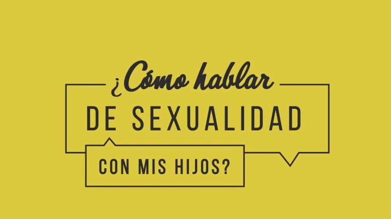 Miniatura del curso Hablar de sexualidad con sus hijos con letras negras y fondo amarillo