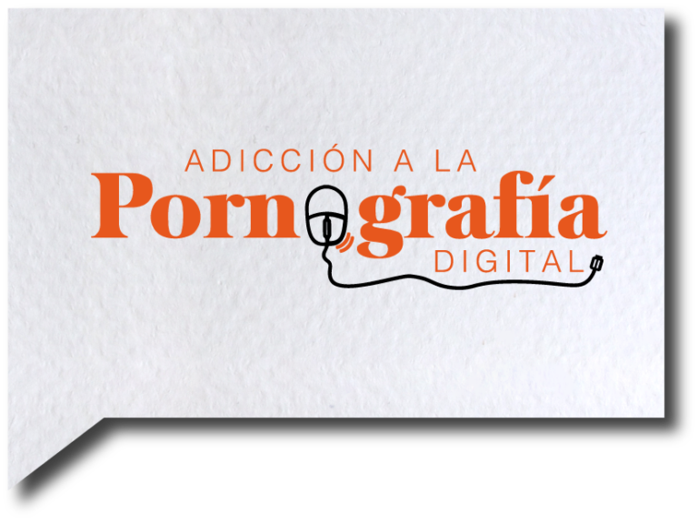 Logo naranja de curso Adiccion Pornografia Digital