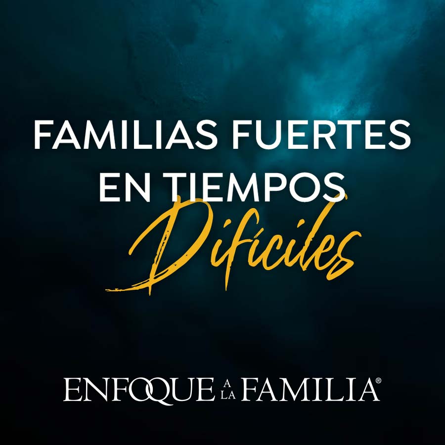 Portada de programa de radio Familias Fuertes en Tiempos Dificiles