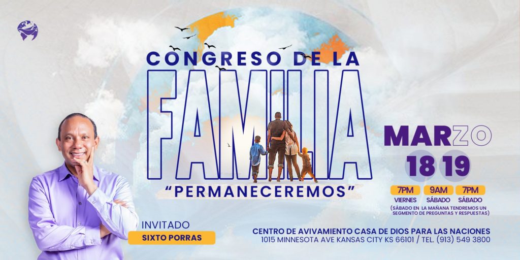 Banner congreso de la familia