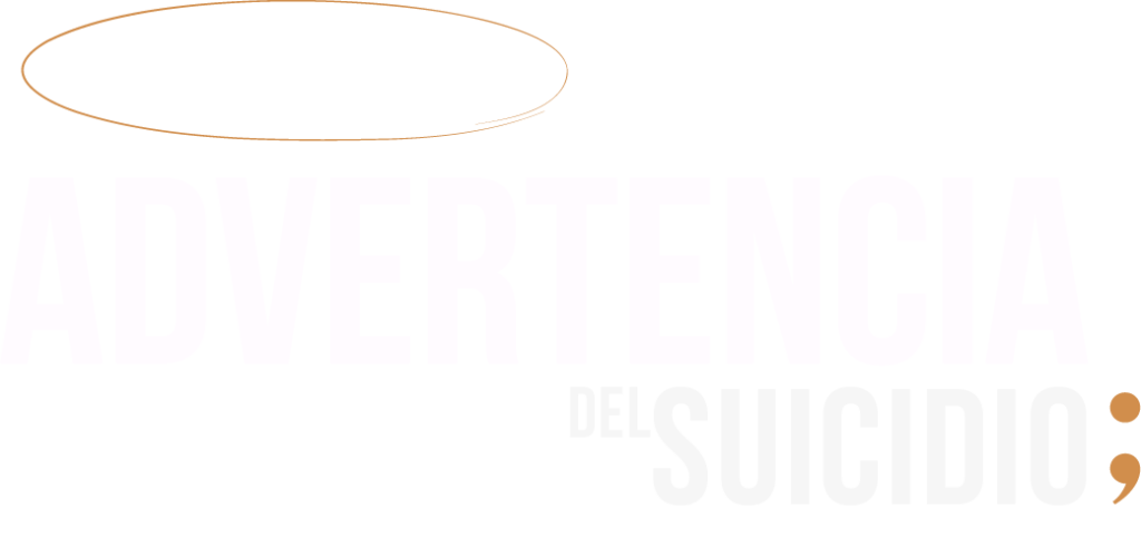 Logo de webinar advertencia del suicidio